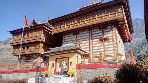 Blick Auf Den Bhima Kaali Tempel Sarahan Himachal Pradesh Indien — Stockfoto