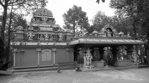 Ganesh Tempio Sankatmochal Tempio Shimla Con Bella Architettura — Foto Stock