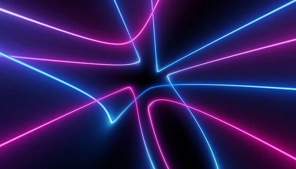 neon blue pink abstract futuristic galaxy ultraviolet curvy glowing dna neuron lines laser scientific Sci-Fi high resolution abstract black background mobile apps web and social media posts