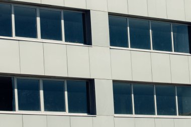 Modern ofis binasının girişi