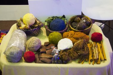 Pamuk iplik top boya doğal renk