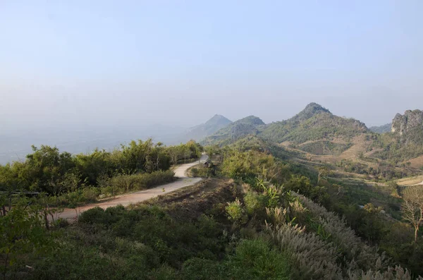 푸 펜 실바 니 아 포 산의 후 지 시로이 고 방법 l 보기 풍경 — 스톡 사진