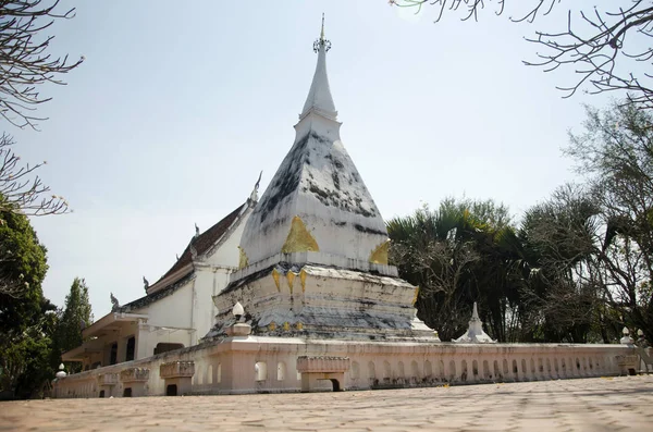 Wat Phra que Si Song Rak architecture du temple est dans le Lan Chan — Photo