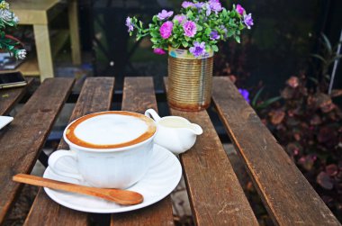 Masada sıcak kahve latte