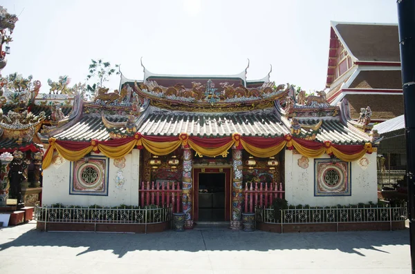 Santuário chinês de Lady princesa Soi Dok Mak (Betel Nut Blossom ) — Fotografia de Stock