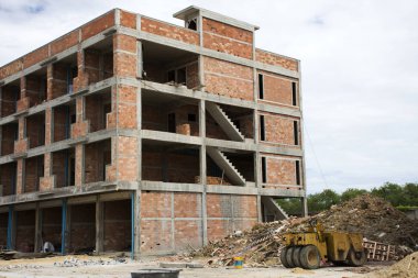 Asya Tayland çalışanları ve yerel makine Oluşturucu yeni yapı çalışma