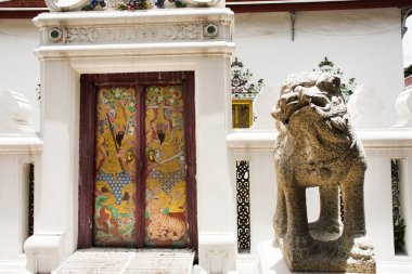 Samut Prakan tapınakta WAT Phaichayon fon Eylül Ratchaworawihan, 