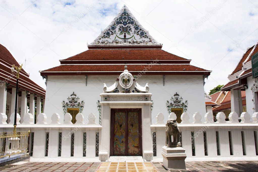 Wat Phaichayon Phon Sep Ratchaworawihan temple in Samut Prakan, 