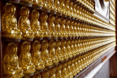 Buda heykeli Çin tapınak ya da Wat Borom Raja Kanjanapisek 