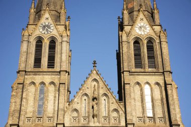 Kilise St. Ludmila Çekya insanlar ve yabancı yolcuları için