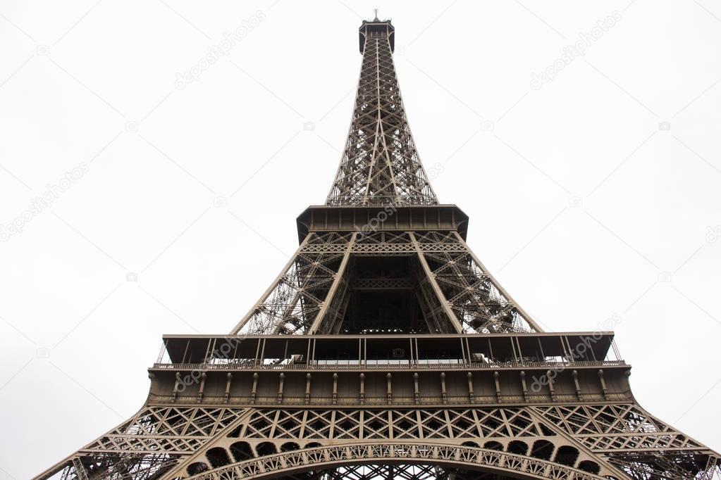 Eiffel Tower or Tour Eiffel  is a wrought iron lattice tower on 