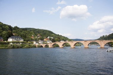 Alman ve yabancı yolcuları yürüyüş ve Karl Theodor ziyaret
