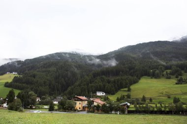 Graun im Vinschgau village  in Trentino-Alto valley in South Tyr