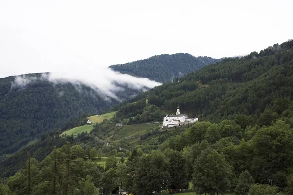 Marienberg Abbey or Abtei Marienberg or Abbazia Monte Maria on m — ストック写真