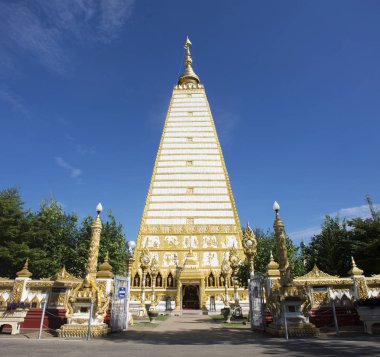 Wat Phra Bua tapınakta: Ubon Ratchathani, Thailand Nong o