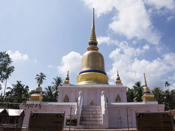 Wat phra hogy sawi templom Chumphon, Thaiföld — Stock Fotó