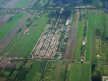 Hava kenti: Phrae airbus gelen ikiz pervane kalkış fro