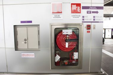 İtfaiyeci ve dikkat laboratuarı için acil itfaiye ekipmanları