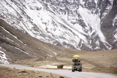 Hint ya da Tibetli şoförler Leh Manali ve Sr.