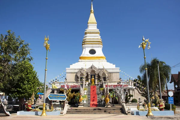 Phra That Nong Khai or Klang Nam chedi or La Nong Stupa for thai — ストック写真