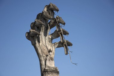 Sala Kaew Ku or Sala Keoku fantastic concrete sculpture park qui