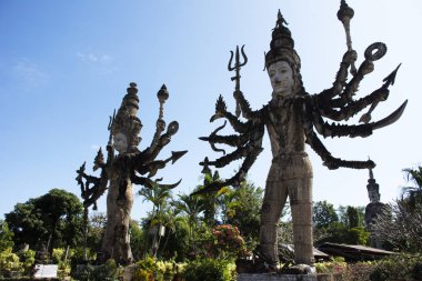 Sala Kaew Ku or Sala Keoku fantastic concrete sculpture park qui