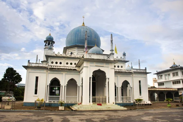 Yala Tailandia Agosto Mezquita Central Klang Masjid Ciudad Betong Para — Foto de Stock