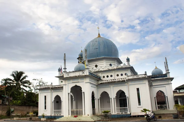 Yala Thailand August Central Mosque Masjid Klang Betong City Thai — Stock Photo, Image