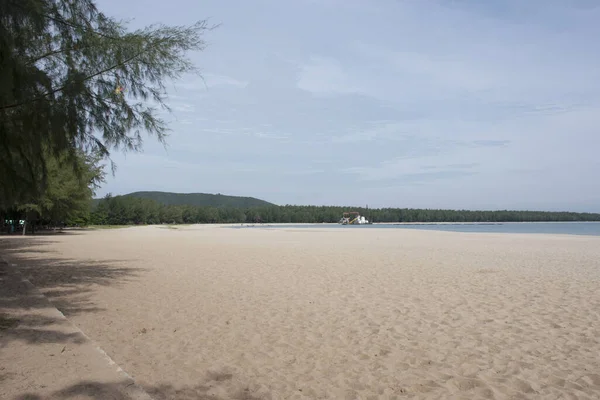 泰国Songkhla的Samila海滩海浪的移动和流动 — 图库照片