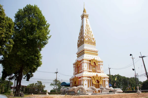 Παγόδα Stupa Του Wat Noi Bun Rueang Ναό Για Τους — Φωτογραφία Αρχείου