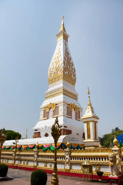 Nakhon Phanom Thailand October Phanom寺的Pagoda Stupa Wat Phra Phanom Temple — 图库照片