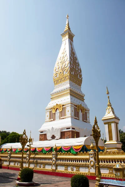 Nakhon Phanom Thailand October Phanom寺的Pagoda Stupa Wat Phra Phanom Temple — 图库照片