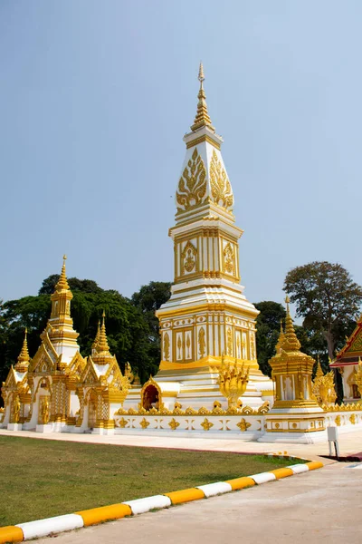 Pagode Oder Stupa Phra Ming Mueang Des Wat Maruk Kha — Stockfoto