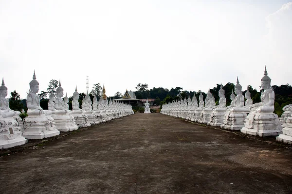 Sakon Nakhon Tailandia Octubre Estatua Buda Del Templo Wat Phrabuddhabat — Foto de Stock