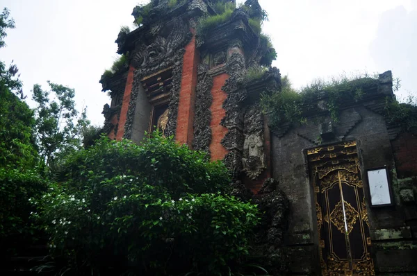 Belsőépítészet Külső Dekoráció Kertészkedés Ubud Palota Vagy Puri Saren Agung — Stock Fotó