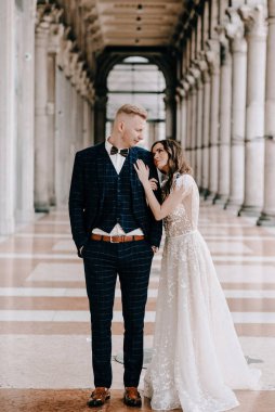 İtalya 'da muhteşem bir çiftin portresi.