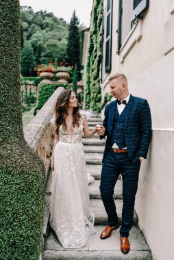 İtalya 'da muhteşem bir çiftin portresi.