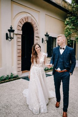 İtalya 'da muhteşem bir çiftin portresi.