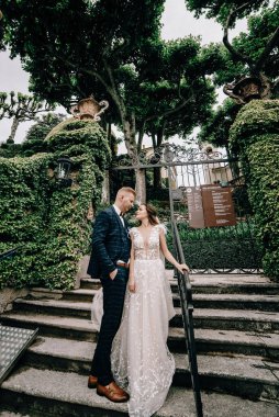 İtalya 'da muhteşem bir çiftin portresi.