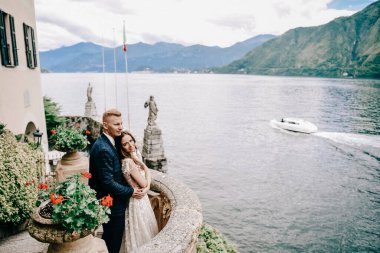 İtalya 'da muhteşem bir çiftin portresi.