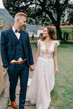 İtalya 'da muhteşem bir çiftin portresi.