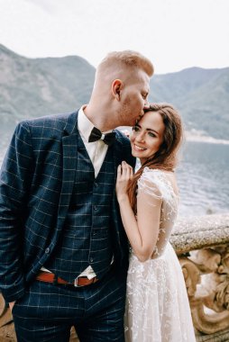 İtalya 'da muhteşem bir çiftin portresi.