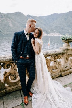 İtalya 'da muhteşem bir çiftin portresi.