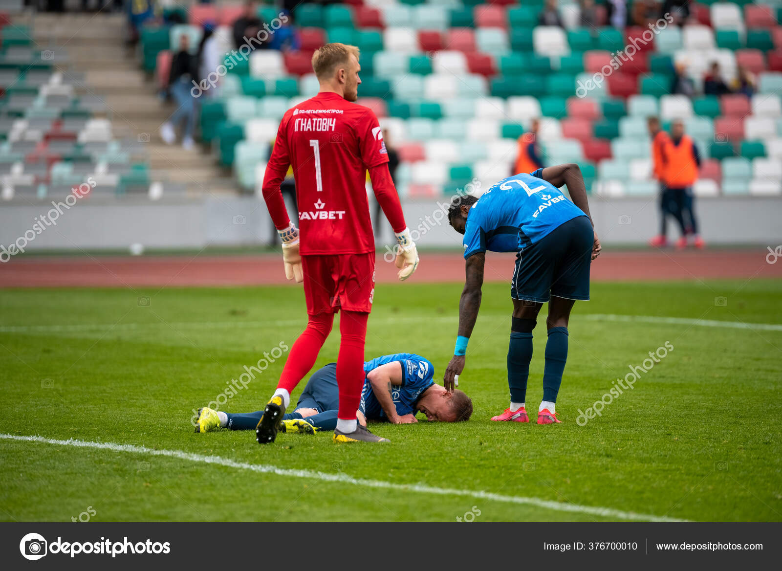Minsk Belarus May 2020 Artem Milewski Jugador Del Dynamo Brest — Foto 