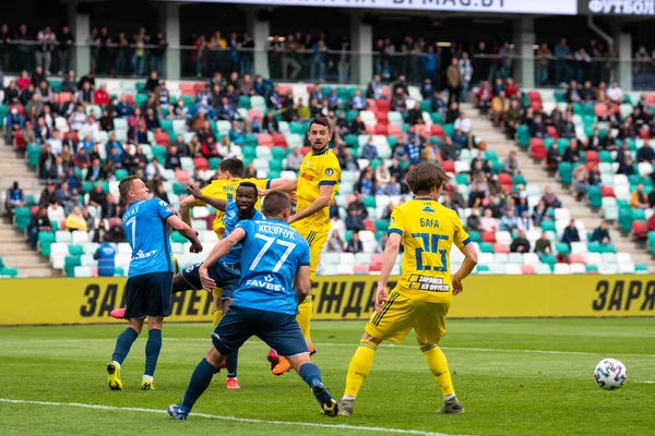 MINSK, BELARUS - 24 Mayıs 2020 Belarus Kupası Finali. Dinamo Stadyumu 'nda (Minsk) FC BATE Borisov - FC Dinamo Brest maçı)