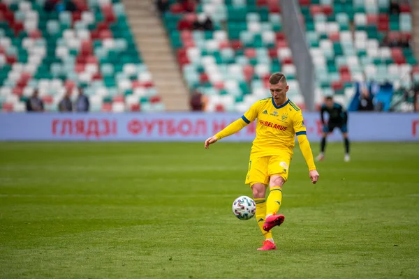 Minsk Belarus 5月24 2020 ベラルーシカップ決勝でFc Bate Borisov選手2020 Bate Borisov Fcダイナモ胸ディナモスタジアム — ストック写真