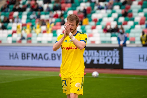 Minsk Belarus Mei 2020 Bate Borisov Speler Wit Russische Bekerfinale — Stockfoto