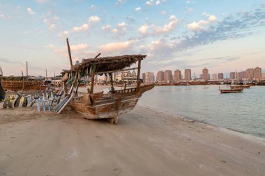 Katara Kültür Köyü, Doha, Katar 'da Katara Geleneksel Dhow Festivali.