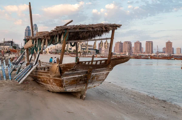 Katara Traditional Dhow Festival Dans Village Culturel Katara Doha Qatar — Photo