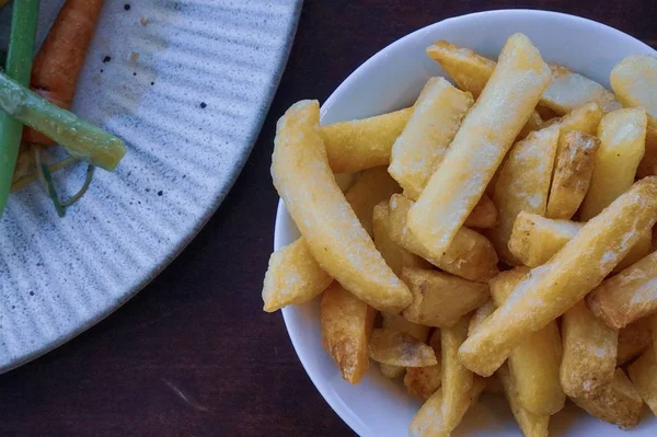 French Fries Side — Stock Photo, Image